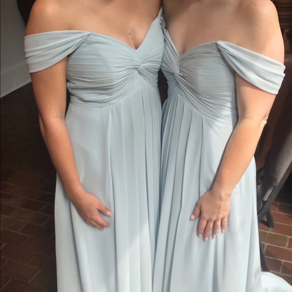 Azazie Mist Bridesmaid Dress